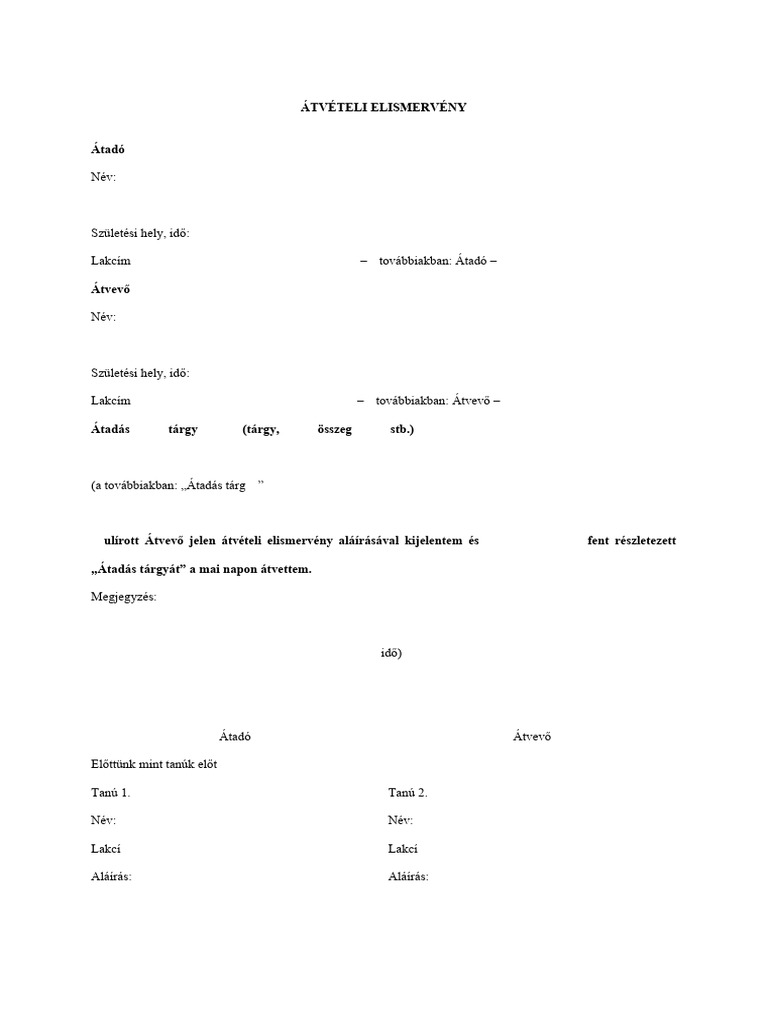 tv-teli-elismerv-ny-minta-pdf