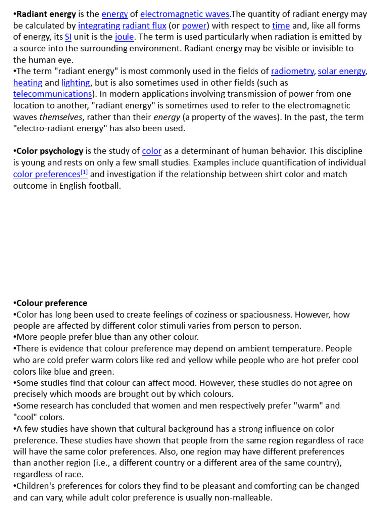 Colours | PDF