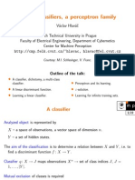 Václav Hlavác - Linear Classifiers, A Perceptron Family