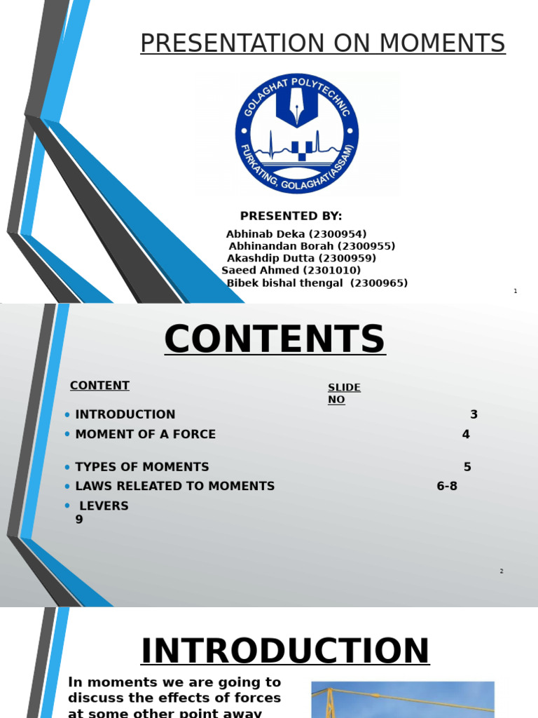 Presentation On Moments 10 6 24 | PDF