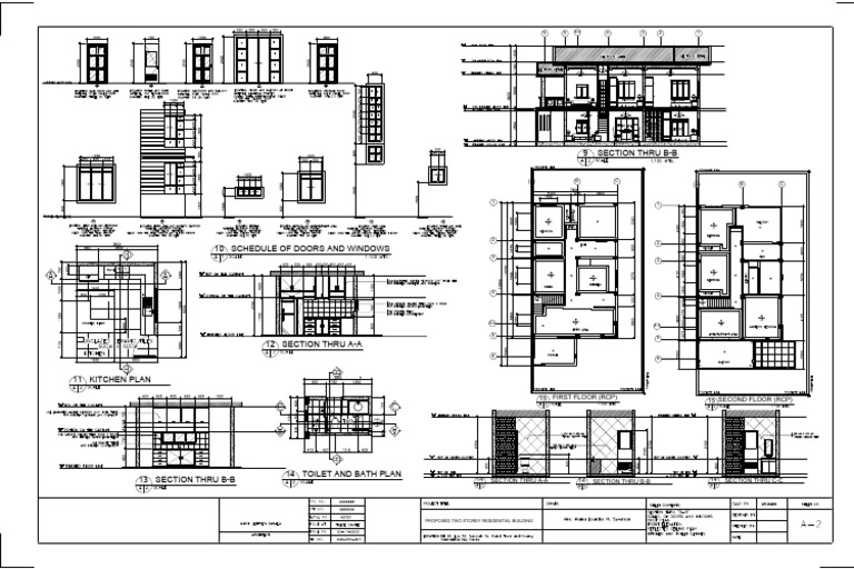 Architectural Plans 3 | PDF