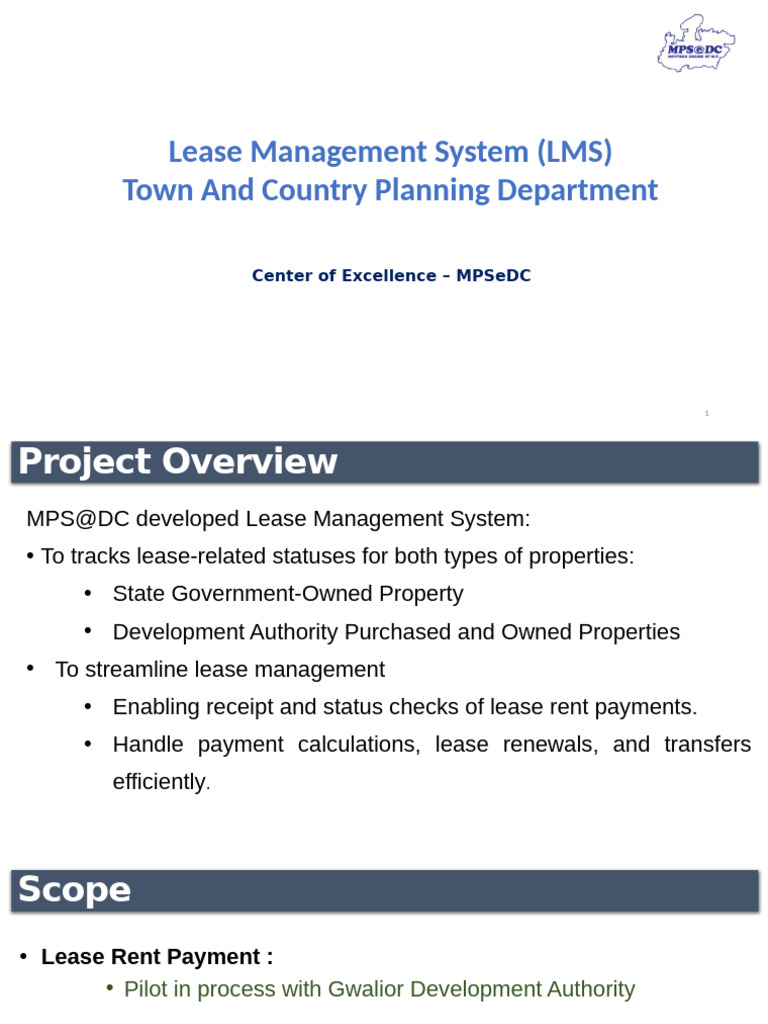 Project Presentation LMS V0 | PDF | Payments | Finance & Money Management