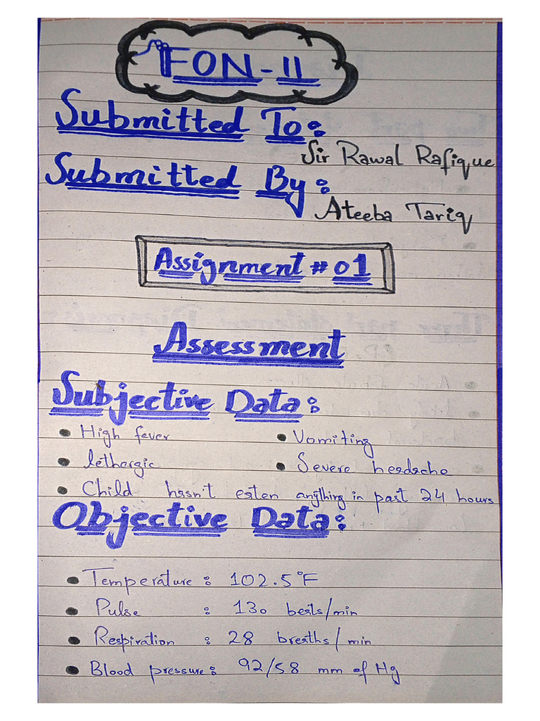 Attiba Tariq - FON Assignment | PDF