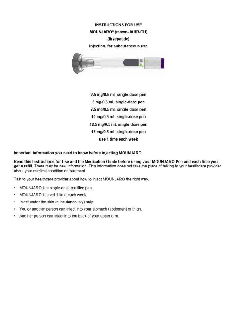 tirzepatide dosage in ml Mounjaro 15mg KwikPen (Tirzepatide) is generic Product  Introduction,Uses,Benefits,Side Effects,work,Price  Global Medship