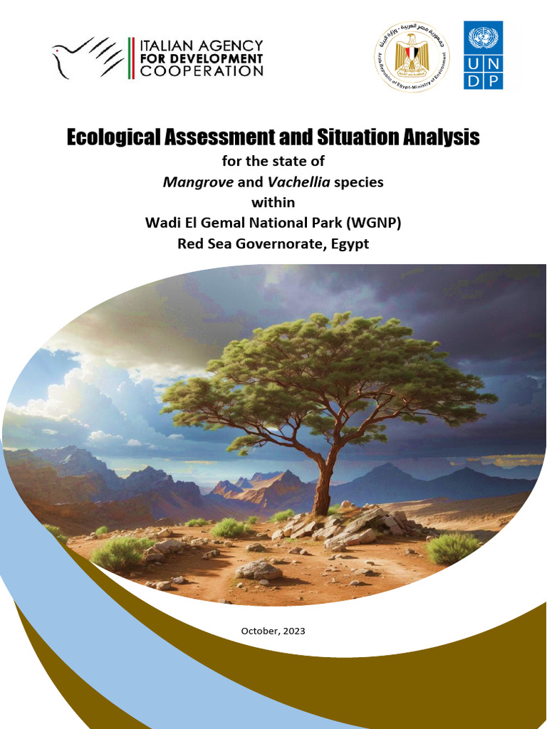 Ecological & Situation Analysis (Mangrove & Vachellia) Report | PDF