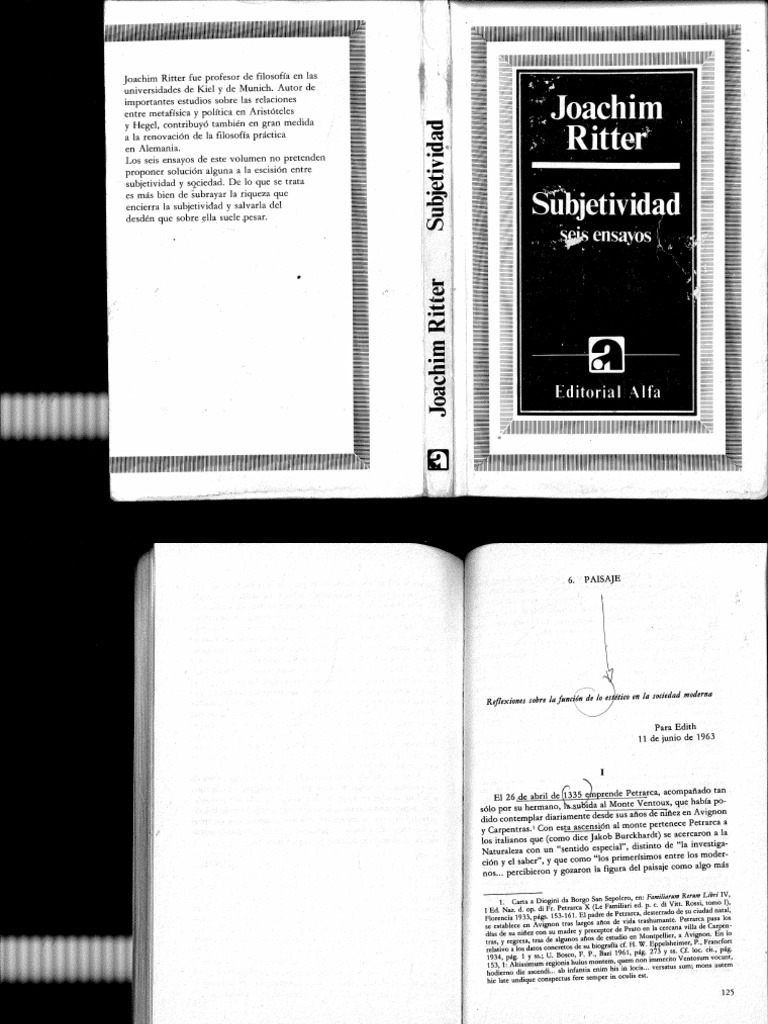 Ritter 1962 | PDF