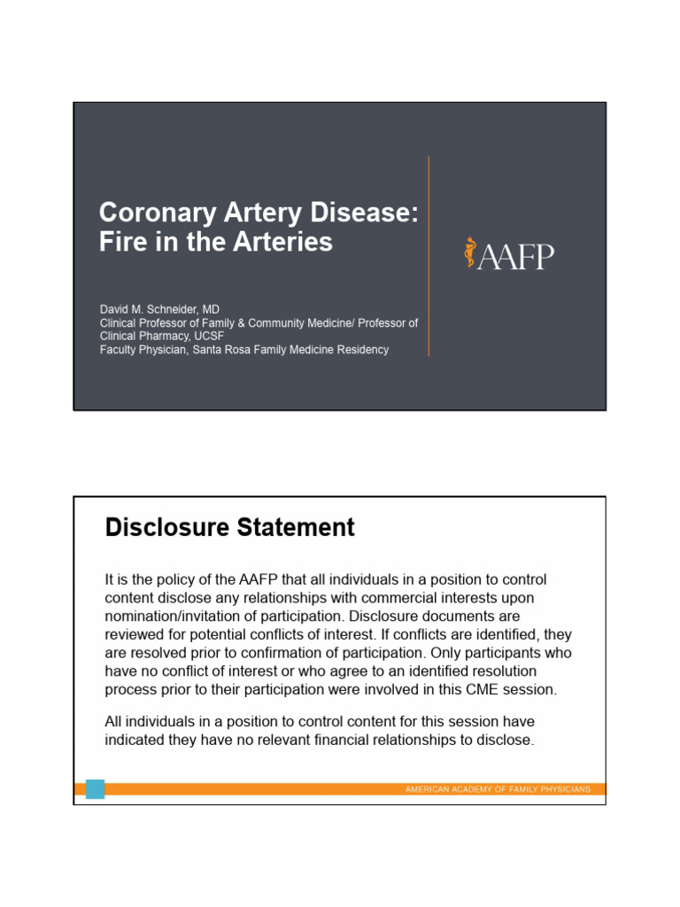 Understanding Angina in CAD Management | PDF | Coronary Artery Disease ...
