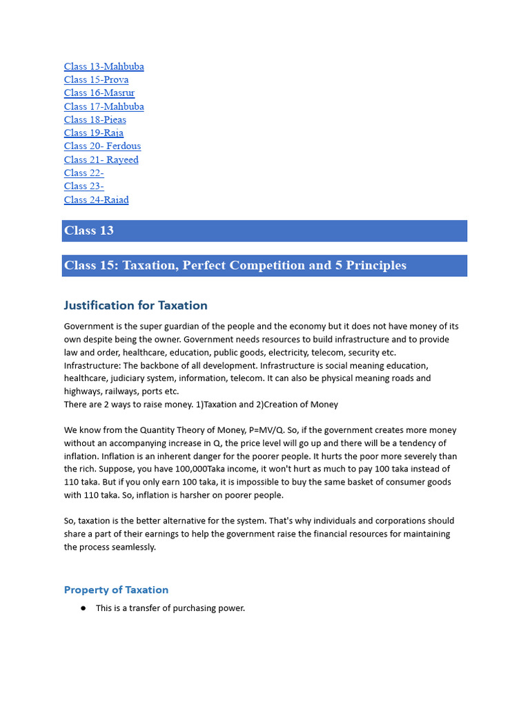 PF Notes Final | PDF