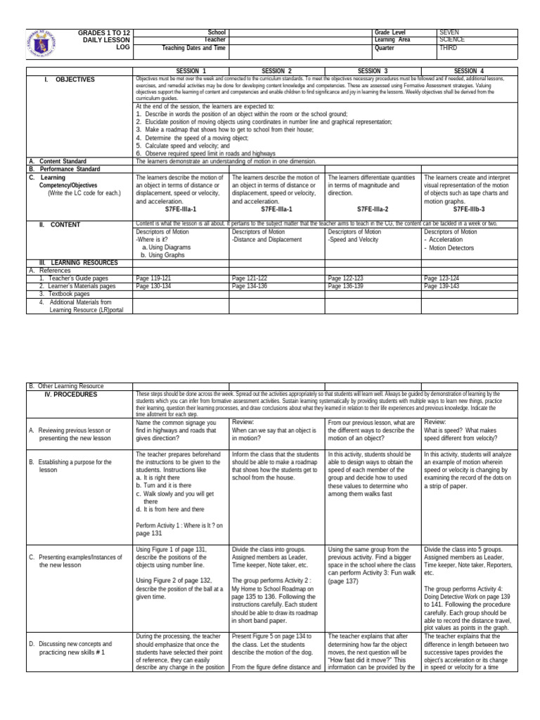 What Is Meant By Motion In One Dimension