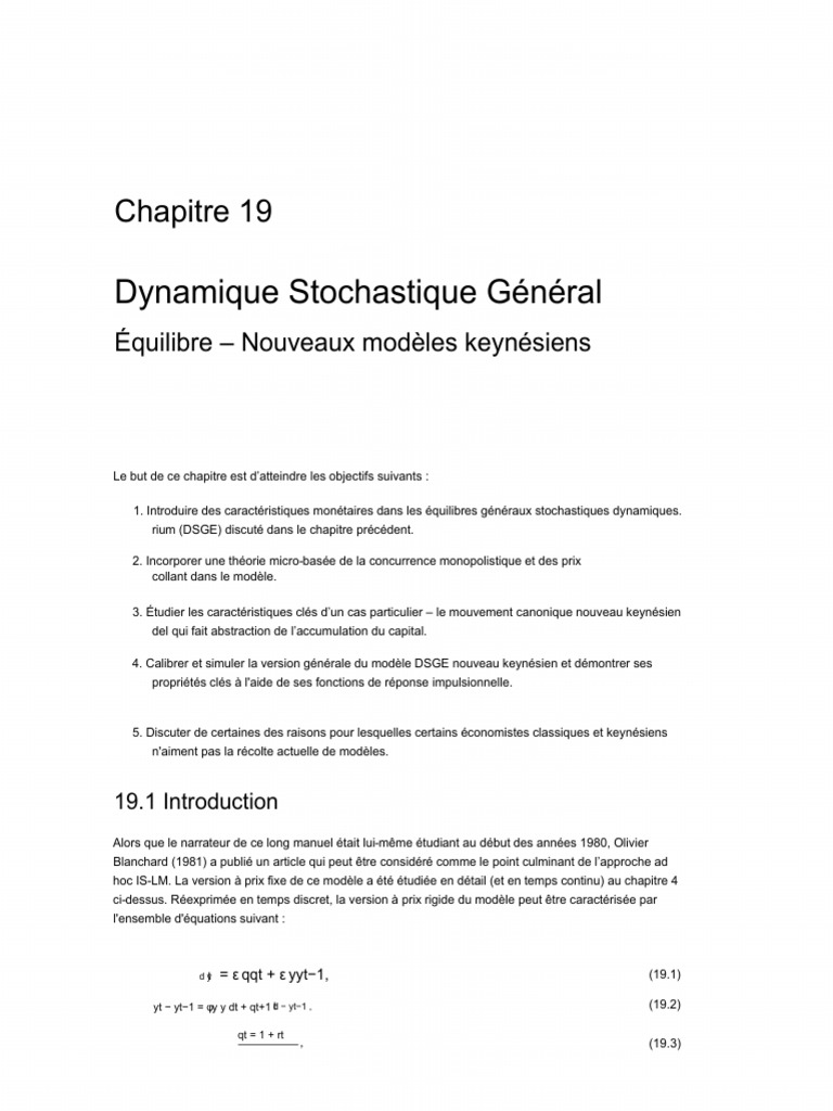 Francais Chap 19 | PDF