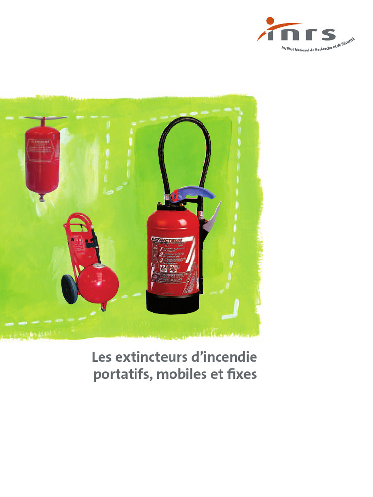 Les Extincteurs D'incendie Portatifs, Mobiles Et Fixes | PDF