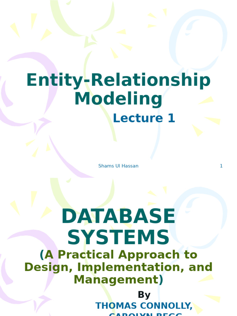 ER Model | PDF
