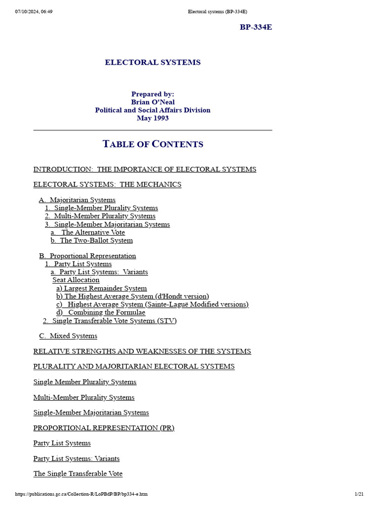 Pol Sci 4 | PDF