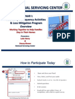 Webinar I HUD Early Delinquency Activities and Loss Mitigation Program Overview - Participant
