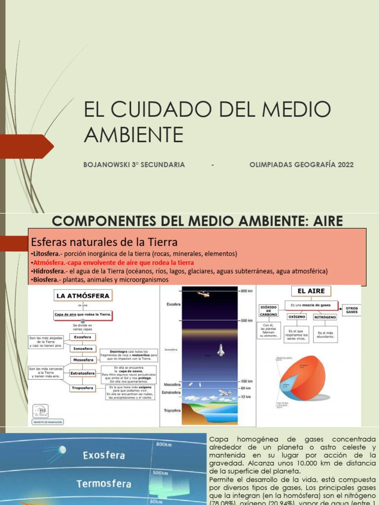 El Cuidado Del Medio Ambiente | PDF
