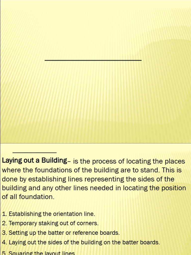 Building layout pdf