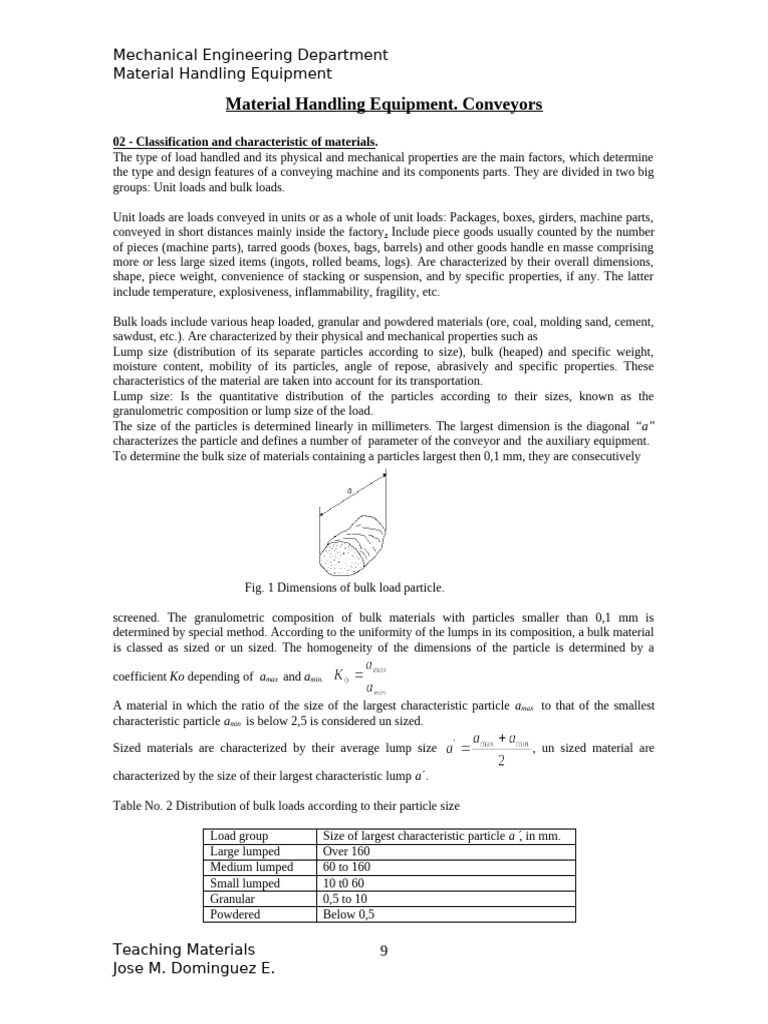 02 Classification and Characteristics of Materials | PDF