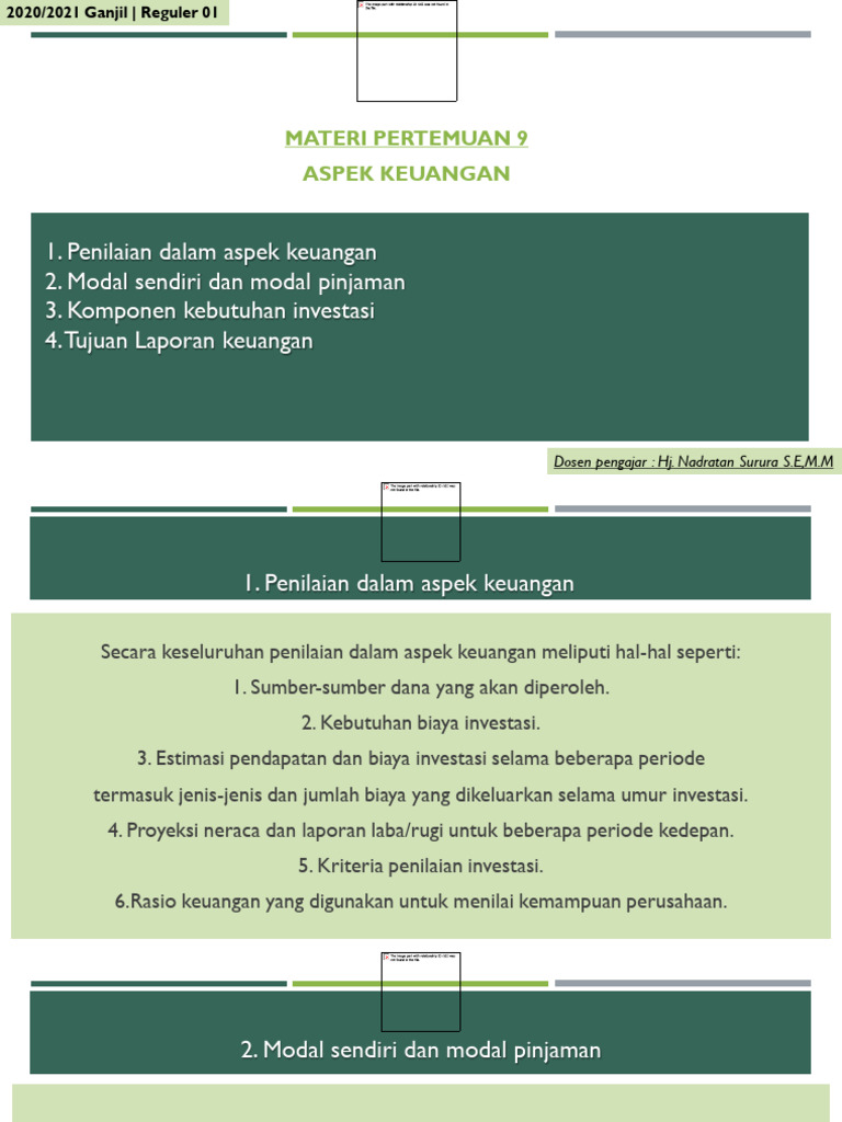 Materi Pertemuan 9 | PDF