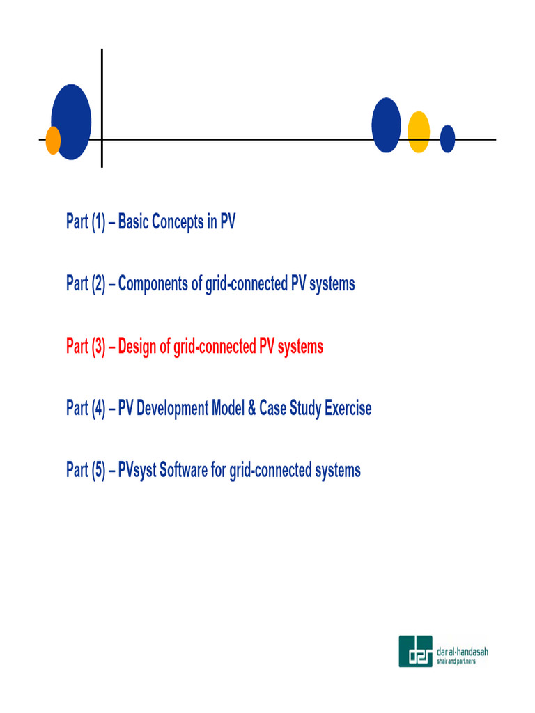 Part 3 - Design of Grid-Connected PV Systems | PDF