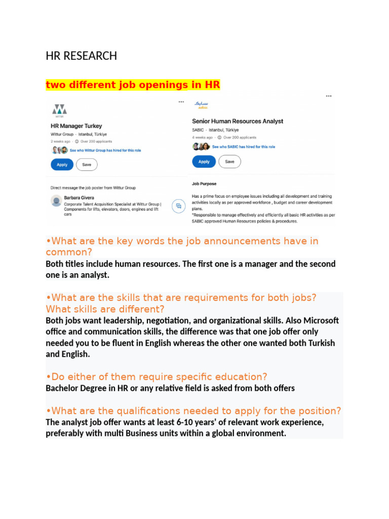 HR Research | PDF
