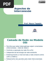 Redes Avançadas - 1.Aspectos de Interconexão
