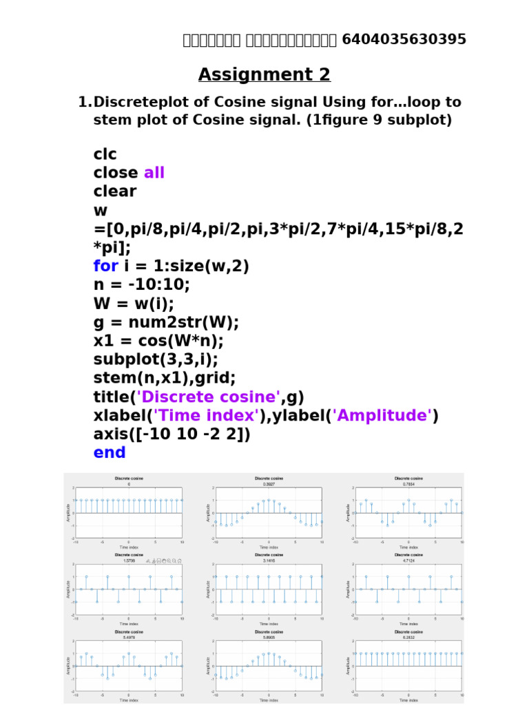 Assignment 2 | PDF