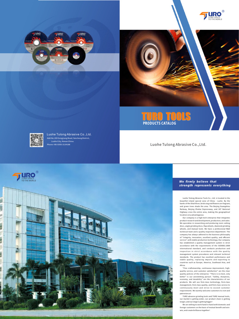 TURO Abrasive & Tools Product Catalogue | PDF