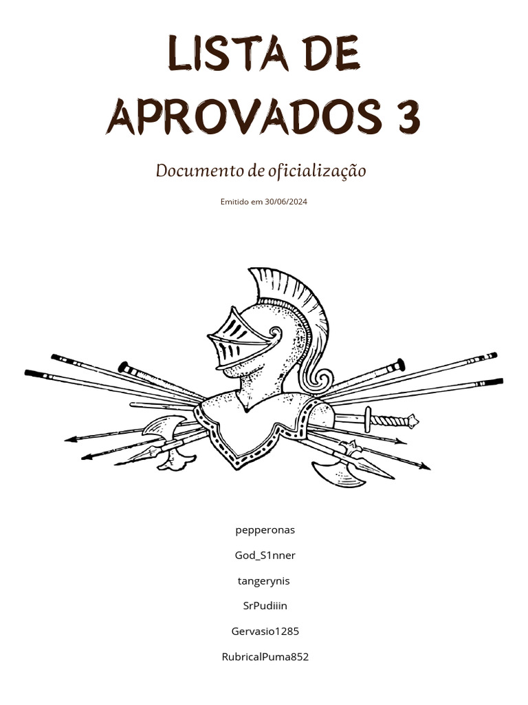 Lista de aprovados 3 pdf