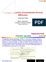 Principle & practice of transmission electron diffraction