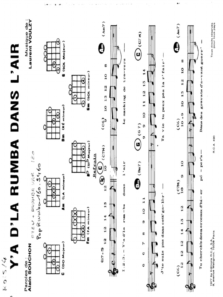 Y a d la rumba dans l air1 pdf