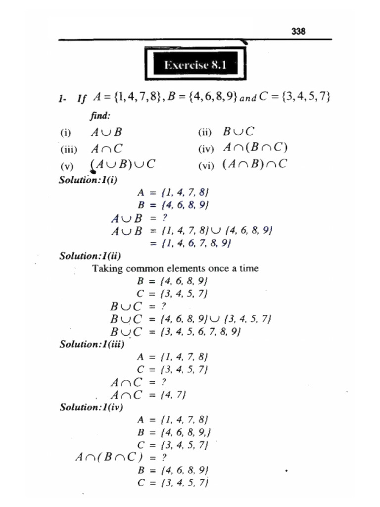 9th punjab board general math chapter 08 pdf