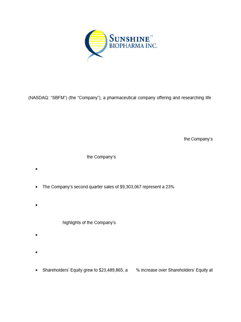 SBFM Press-Release-2024Q2 | PDF