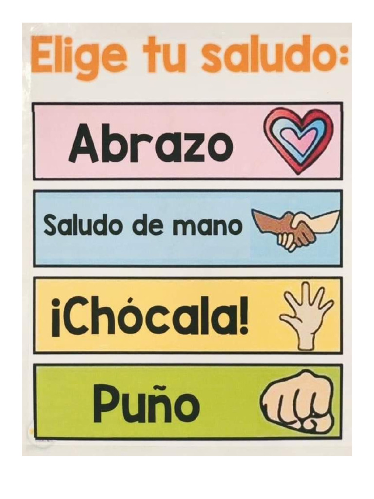Elige El Saludo | PDF