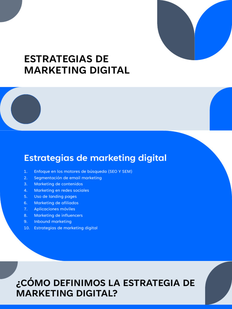 Estrategias de Marketing Digital | PDF