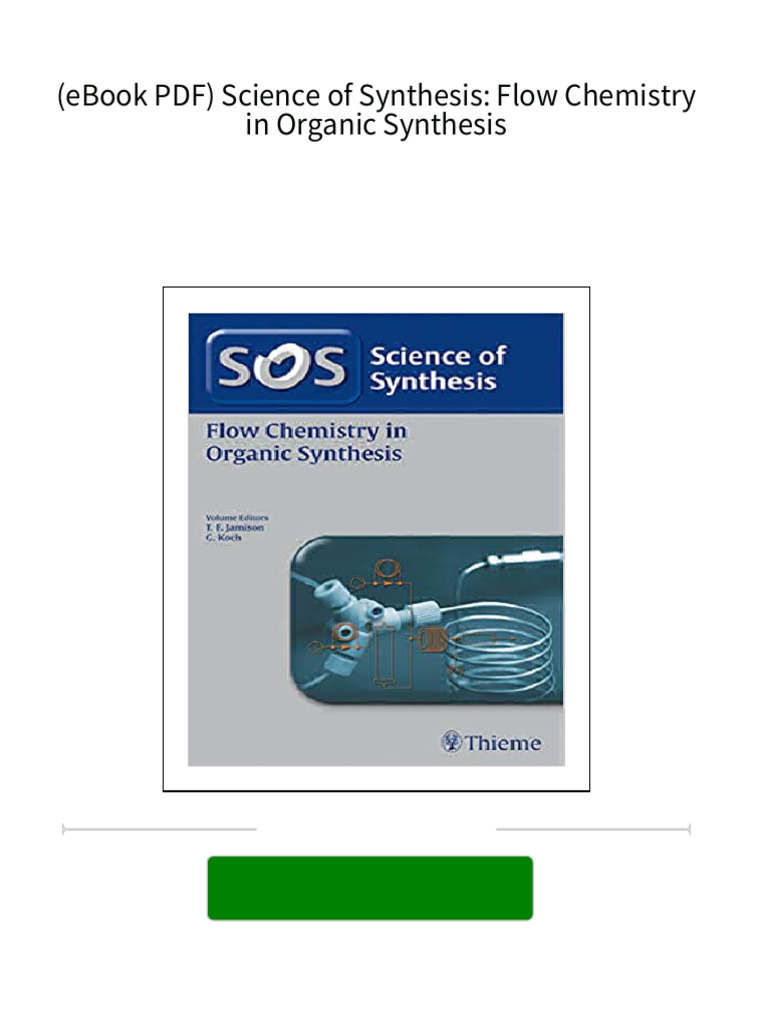 Immediate download (eBook PDF) Science of Synthesis Flow Chemistry in