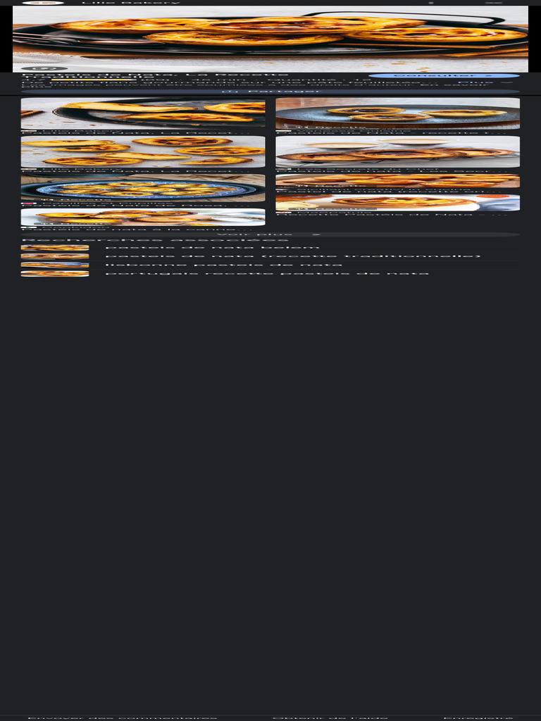 Pasteis de Nata Recherche Google PDF