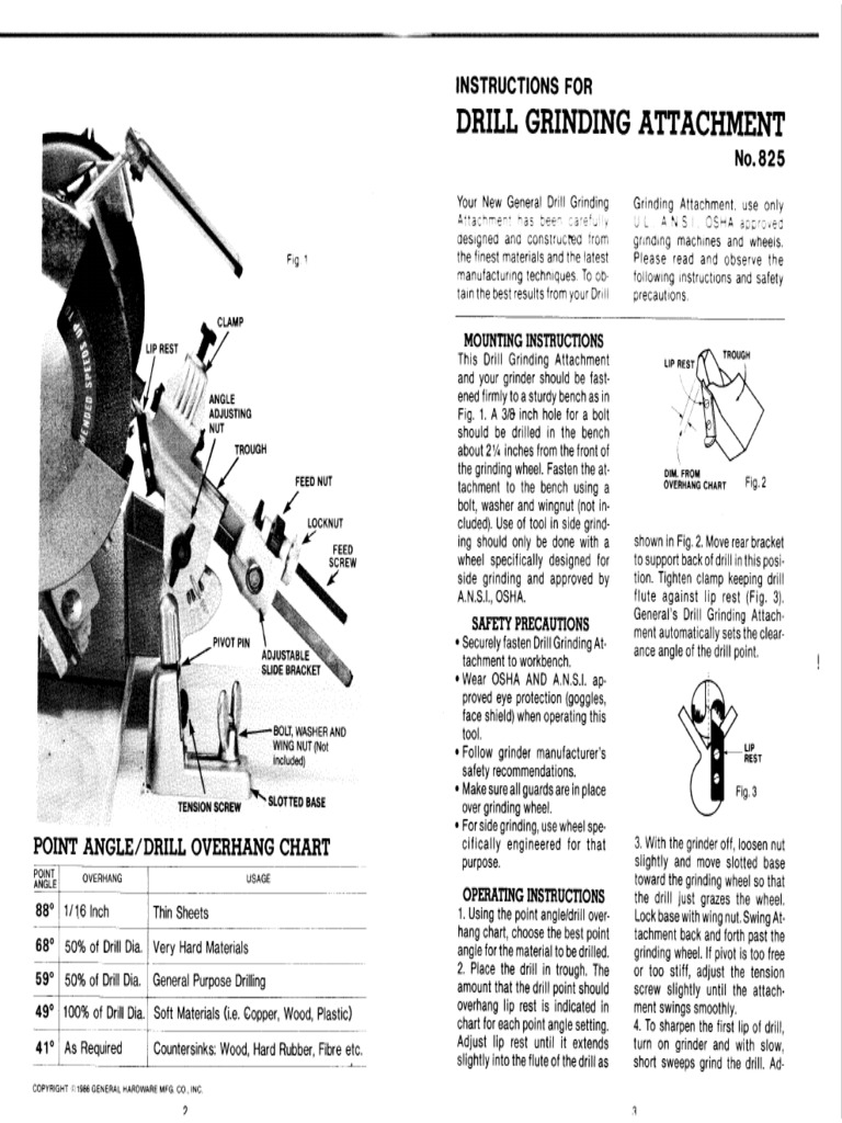 825 Manual | PDF