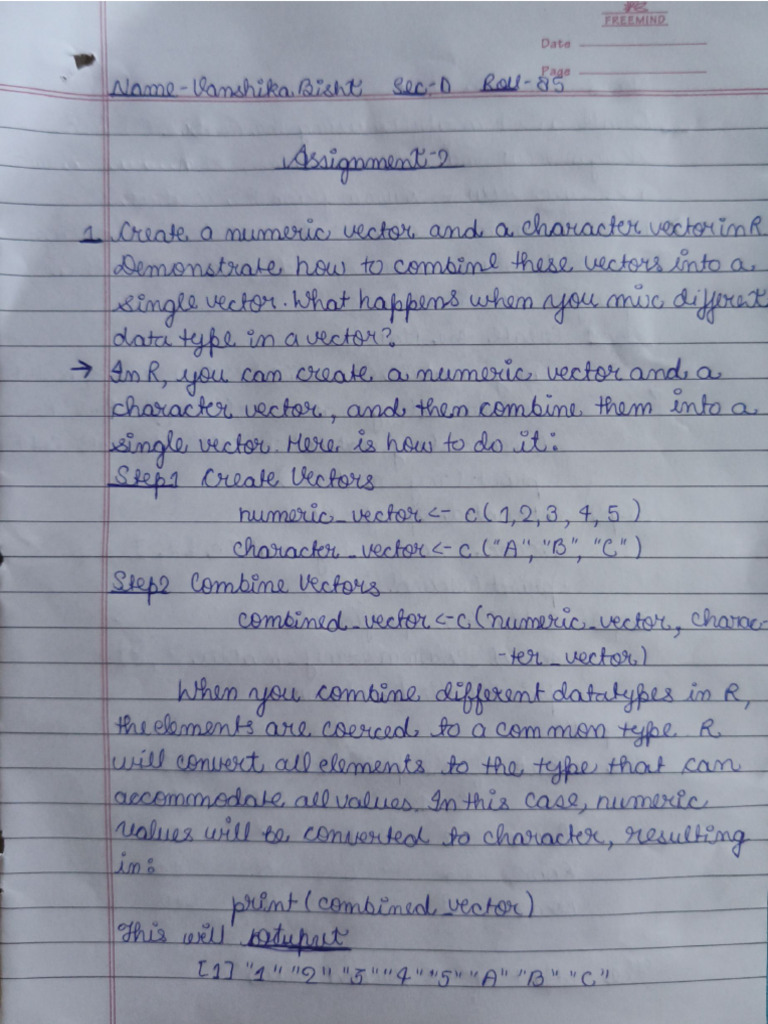 Vanshika Bisht Secd 85 | PDF