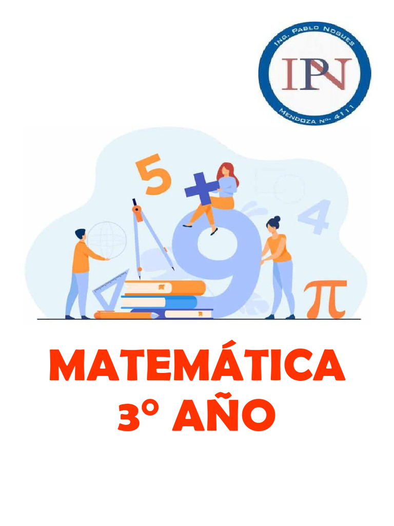 Cuadernillo Matemática 3° Año | PDF