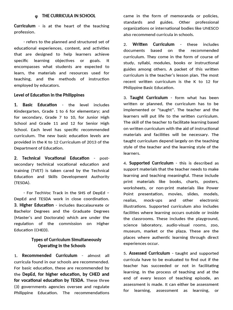 Outline Ped 106 | PDF