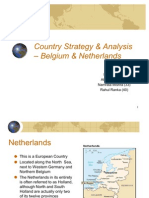 Netherlands and Belgium Country Strategy