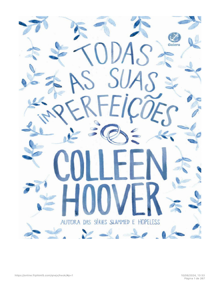 Todas As Suas IMperfeições - Colleen Hoover | PDF
