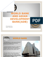 World Bank and Asian Development Bank(Adb) 1