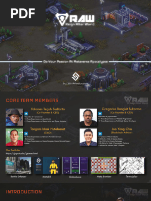 Raw Pitch Deck