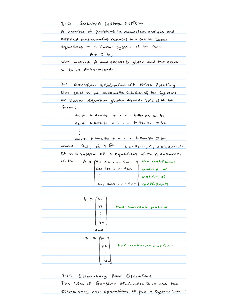 Lecture Note 3 | PDF