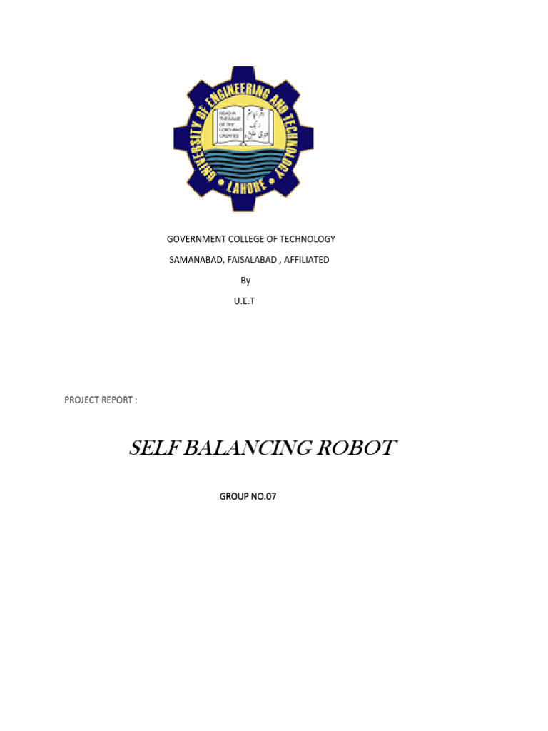 Self Balancing Robot | PDF