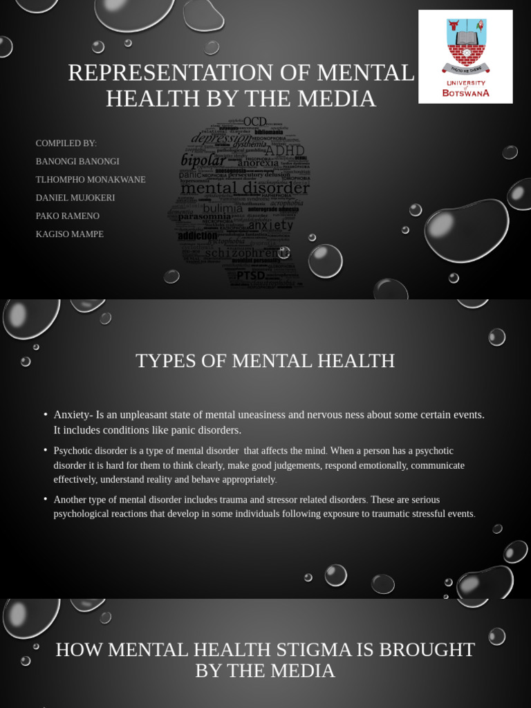 Representation of Mental Health by The Media | PDF | Social Stigma ...