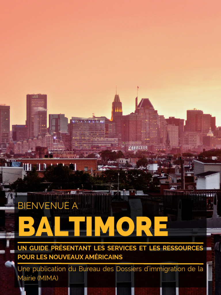 Welcome to Baltimore Guide 2023 FR (1) | PDF