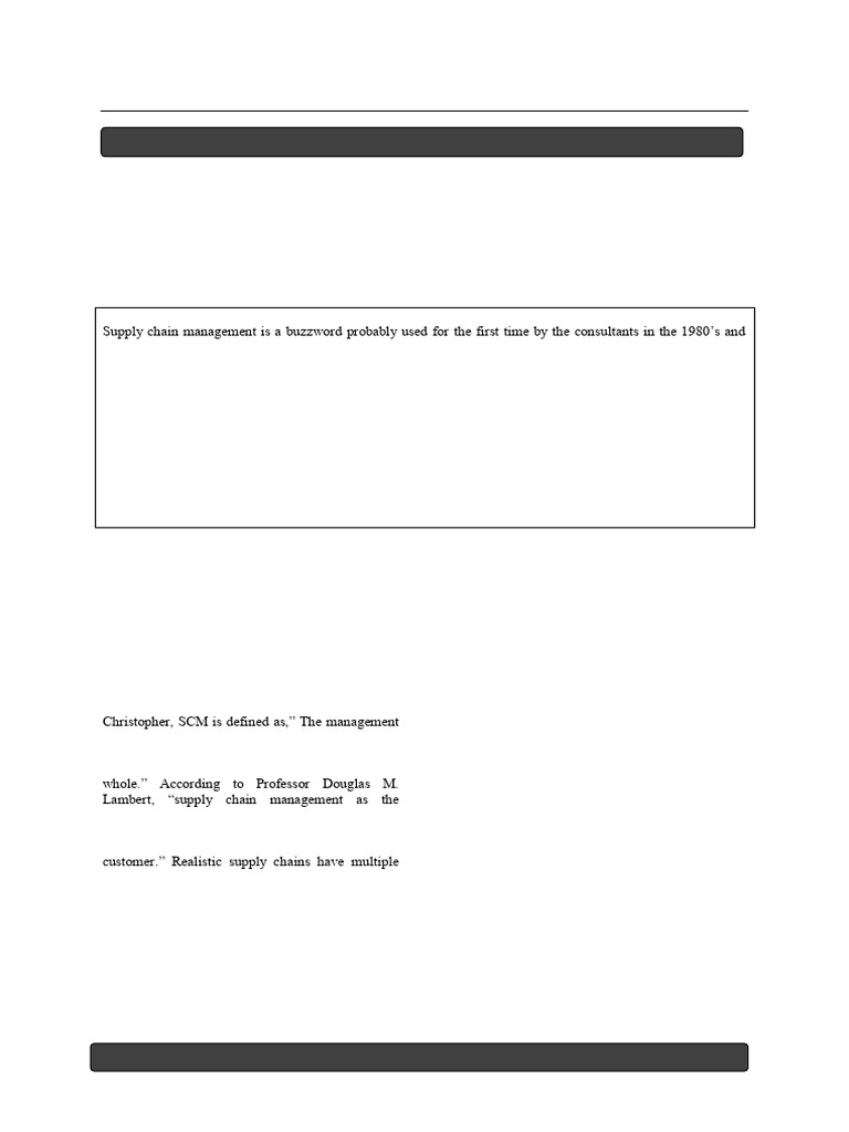 Supply Chain Management Challenges For FMCG in Retail Sectors in India ...