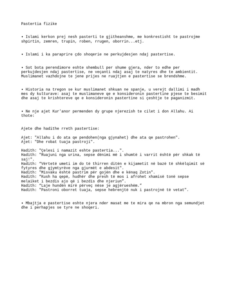 Pastertia Fizike | PDF